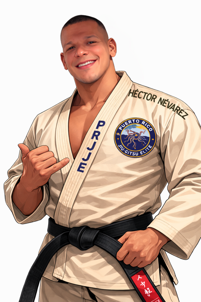 Portrait artwork of Héctor Mario Nevárez Serrano